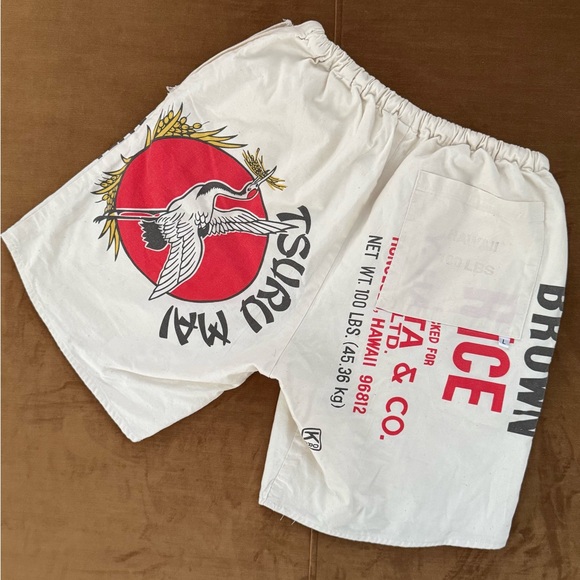 Vintage Rice Bag Shorts - Picture 2 of 2